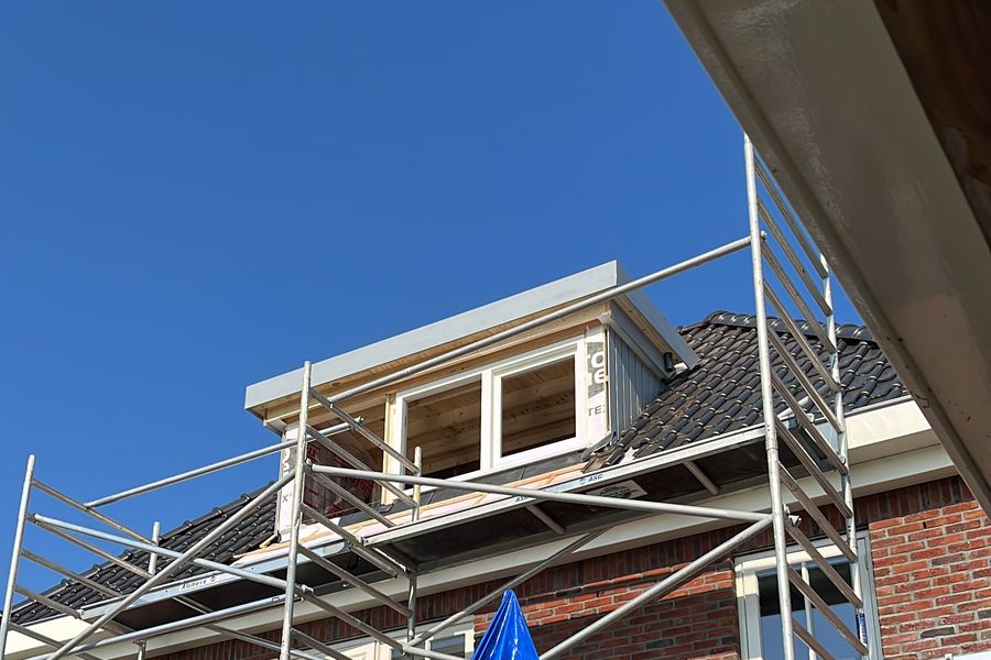 Dakkapel in uitvoering